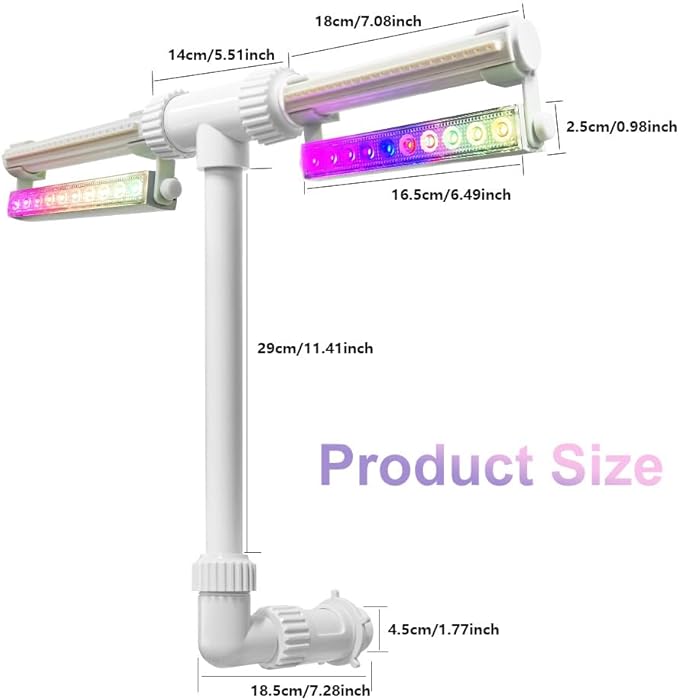 Pool Fountain Lights Waterfall for Above & In-Ground Pools with LED Lights, Remote Control for Above Ground Pool
