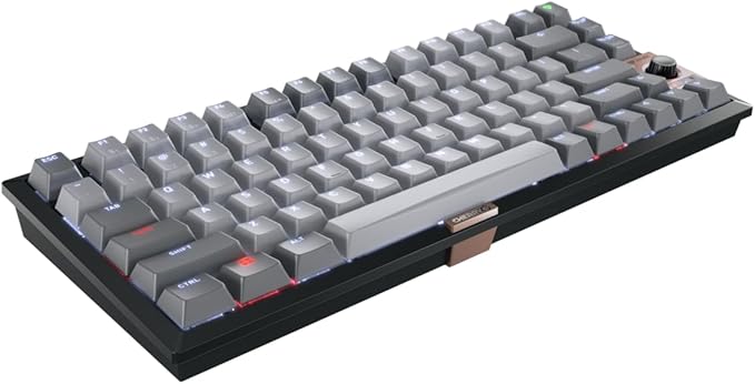Cherry KW 300 MX Black Mechanical Keyboard | Compact hot-swappable | Sound-Proofed housing | Multi Connection | MX2A Brown Switches