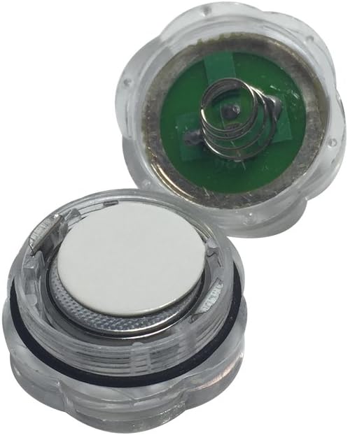 Submersible Waterproof Wedding Underwater Tea Light Sub LED Light for Decoration Wedding Party Bar etc.White (Pack of 24)