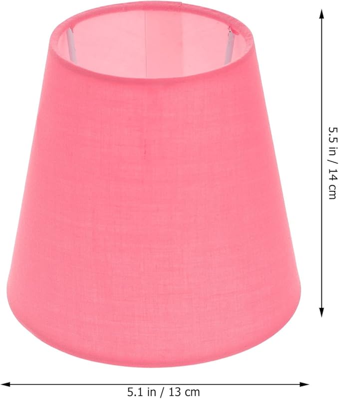 Lurrose Drum Lamp Shades Fabric Lampshade Cloth Lamp Shade Wall Lamp Covers Replacement Lamp Shade for Table Floor Pendant Lamp, Dining Table Decor
