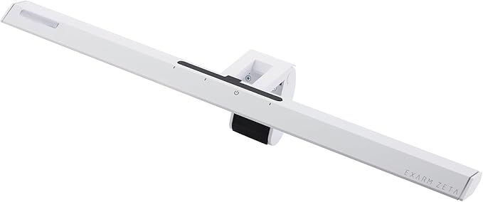 PaletteLife EXZ-1500WH LED Monitor Light Bar EXARM Zeta, USB-C Powered, Anti-Glare Lighting, RGB Gaming Light, White