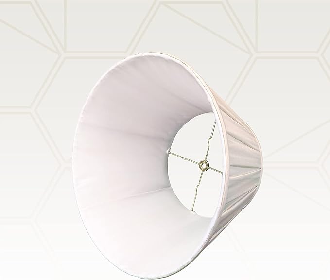 Royal Designs, Inc. Empire English Pleat Lamp Shade, BSO-724-14BG, 10 x 14.5 x 10, Beige
