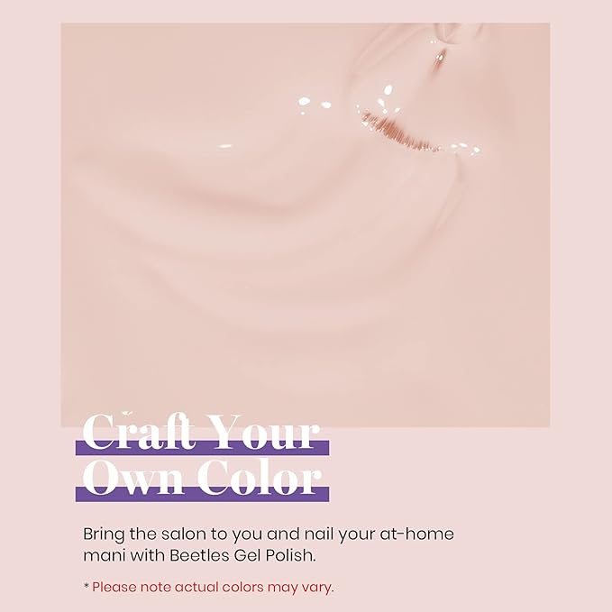 Beetles 15ml Natural Gel Polish Pale Nude Color Nail Gel Pink Neutral Soak Off Uv LED Nail Lamp All Season Nail Art Design Manicure Salon DIY Salon