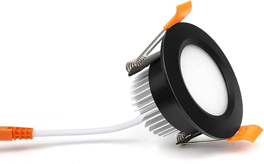 YGS-Tech 2 Inch LED Recessed Lighting, Dimmable Downlight 3W(35W Halogen Equivalent), CRI80, 3000K Warm White Ceiling Light with LED Driver(1 Pack)