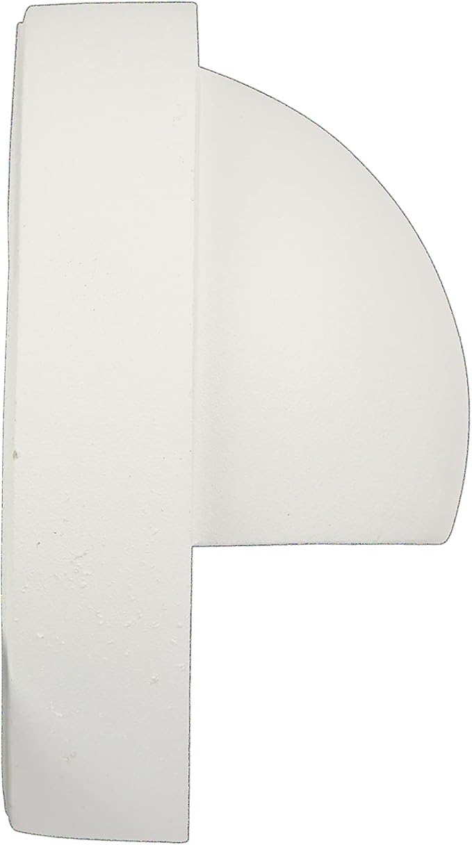 VOLT Cast Brass 12V Deck Light (White) with 3W 2700K Warm White G4 LED Bulb for Low Voltage Landscape Lighting on Outdoor Patio, Railing, Step, Fence & Dock