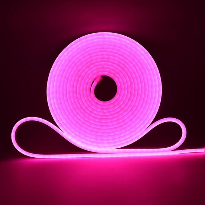 KISUFU 12V COB Led Strip Lights with 1.2W USB Controller Support Solar Panel, IP68 Waterproof Flexible 320 LEDs/m LED Tape Lights for Courtyard Garden Eaves Decoration Outdoor Party Decoration.
