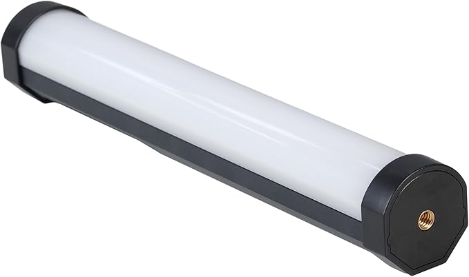 Nanlite PavoTube II 6CP LED Light Tube–RGB, Adjustable Color & Brightness,High CRI 95+ for Professional Photography, Video, and Live Streaming,Portable, Dimmable, Compact Design for Content Creators