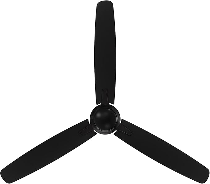 WAC Lighting F-060-MB Blitzen 54" Ceiling Fan & Remote, Matte Black