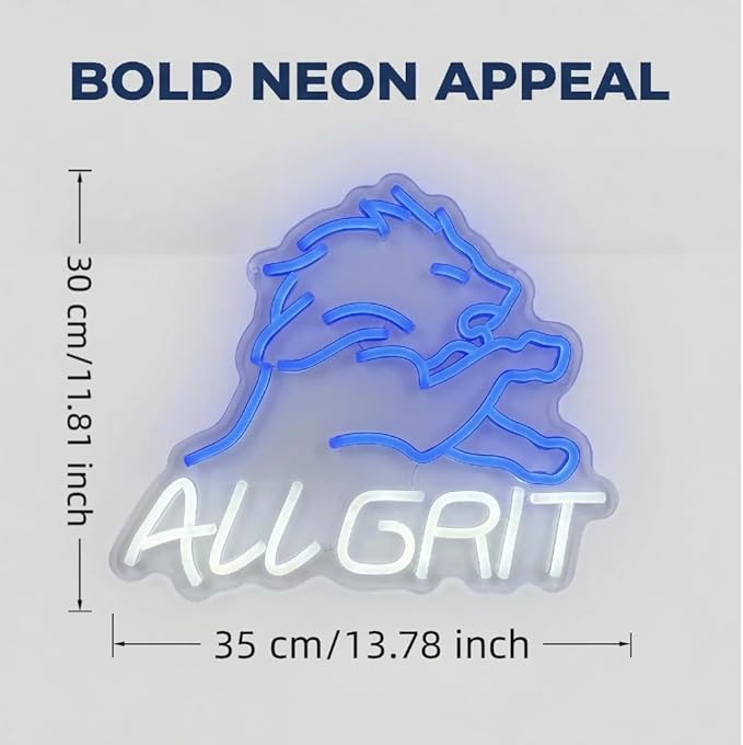 Football Neon Sign Rugby Neon Sign USB Powered With Light Dimmable Switch, Led Neon Light for Man Cave Decorand Sport Fans, Birthday Gifts Bedroom Party Club Bar Dorm