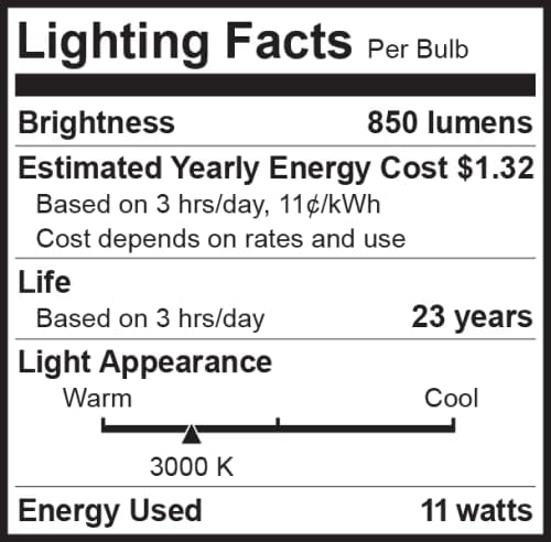 Bioluz LED PAR30 LED Bulb 100 Watt Replacement Soft White 3000K Indoor/Outdoor Dimmable UL Listed