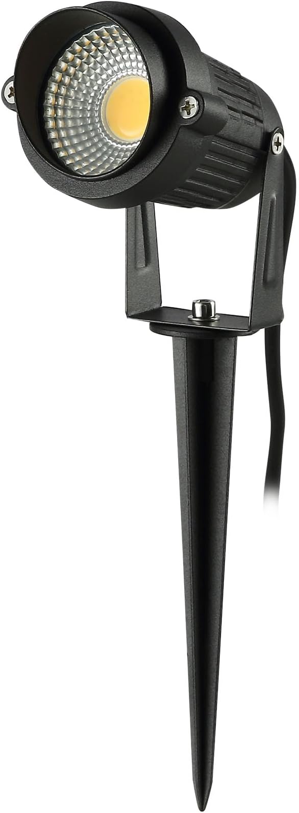 VEVOR Landscape Lighting, 6W Low Voltage LED Landscape Lights, IP66 Waterproof Landscape Spotlights Yard Lawn Garden Pathway Outdoor Lights 12V 24V 450LM Warm White 3000K (12 Pack with Connectors)
