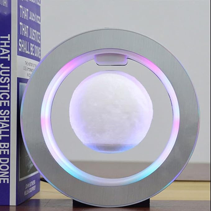 3D Floating Moon Lamp Illusion Color Changing Table Night Light Christmas Lights Desk lamp