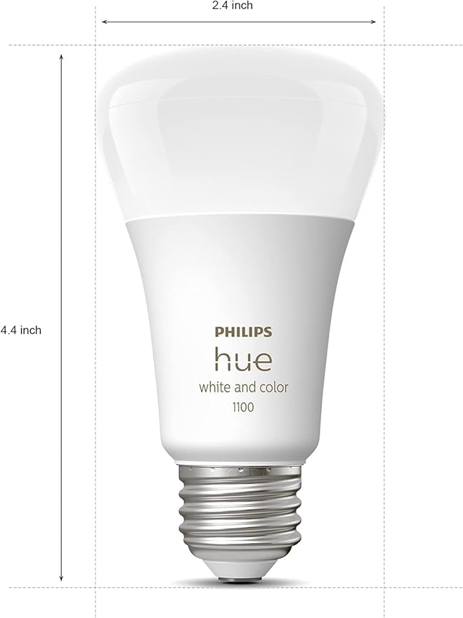 Philips HueWCA 11W A19 E26 2P US
