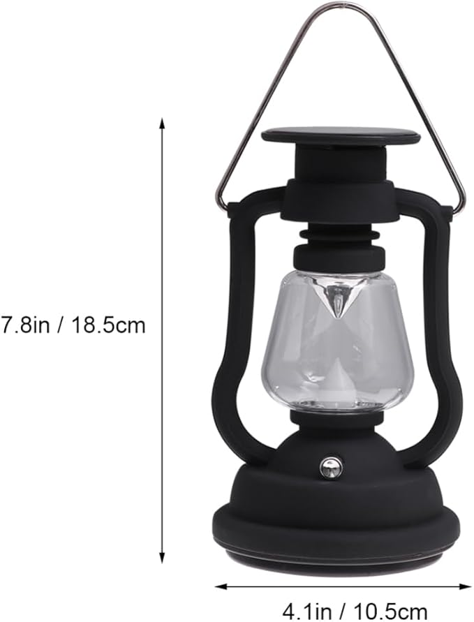 Solar Retro Horse Lamp Rechargeable Camping Light Led Lantern for Hiking USB Powerbank Outdoor Tent Light