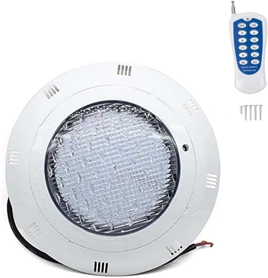 DYRABREST 11.6" Submersible Led Light -12V 36W Color Change Led Pool Light Underwater Pond Light - 7Colors + 2Color Change Modes RGB for Inground Pool w/RC IP68 Waterproof