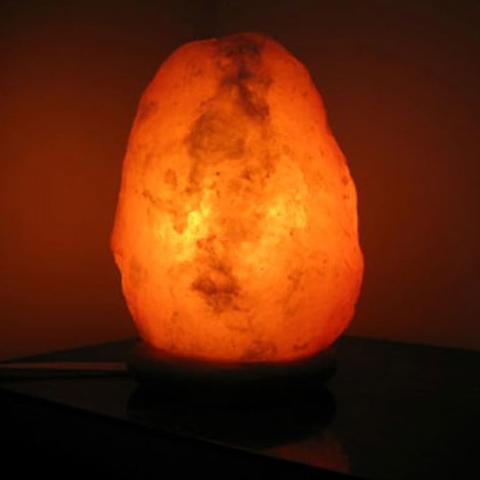 100% Pure and Authentic Himalayan Crystal Salt Lamp 9-12lbs