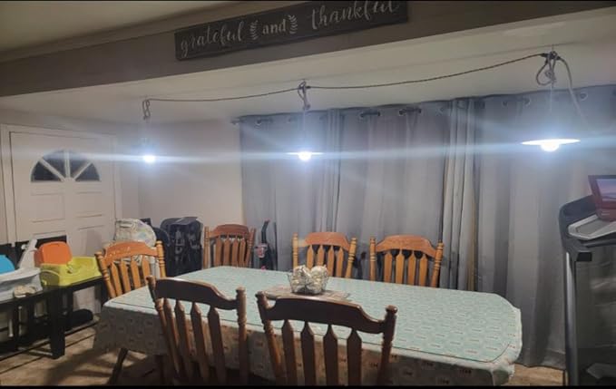 3-Light Hanging Light with Plug in Cord,Plug in Pendant Light 22ft Hemp Rope Pendant Lighting Vintage 3-Light Hanging Lamp Fixtures for Kitchen Island Living Room Bedroom