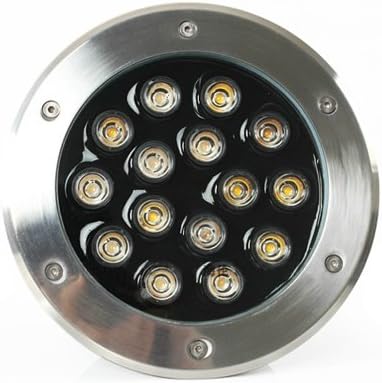 15W AC 120V LED RGB Color Change Outdoor Exterior Buried Spot Light Fixture Underground Flood Lamp Waterproof IP65