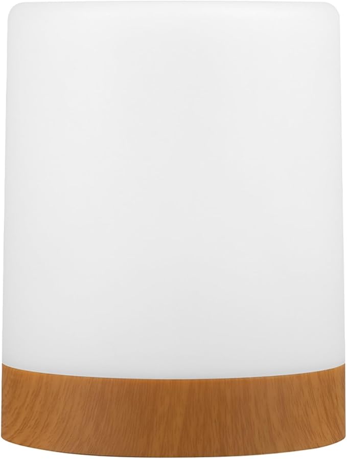 Globe Electric LED Integrated Rechargeable Multicolor Portable Touch Lamp with Included USB Cable