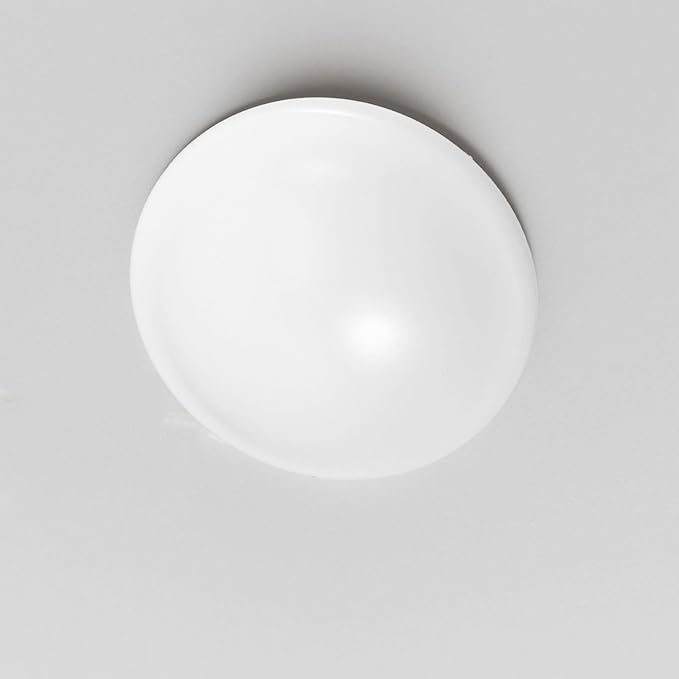 iplusmile Replacement Mushroom Ceil Shade, Plastic White Flush Mount Ceiling Light Cover Lamp Dustcovers for Wall Sconce Chandelier Lamps Ceiling Lighting Fixtures 18.7cm
