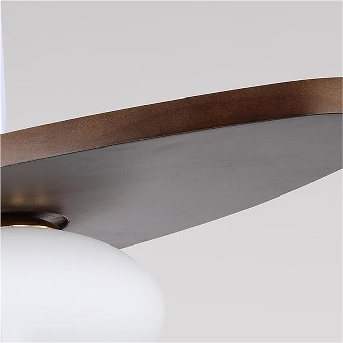 Scandinavian Modern Wood Pendant Light, 3-Light Linear Hanging Fixture with White Glass Globes for Dining Room Kitchen Island, Wood Finish, Adjustable(Walnut)
