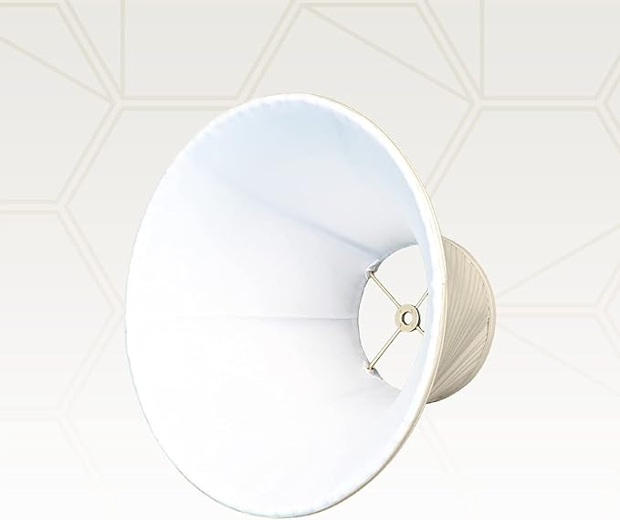Royal Designs BS-717-14BG Twisted Pleat Basic Lamp Shade, 6 x 14 x 11, Beige
