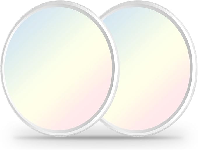 2Pack Led Ceiling Light, 42W 4500LM Ultra-Thin Surface Mount Light Fixtures, 15.8 Inch 3000K/4500K/6000K 3CCT Selectable Flush Mount Ceiling Light for Living Room, Bedroom, Kitchen……