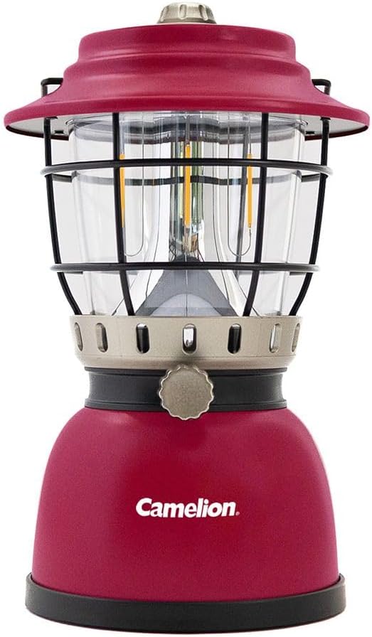 Rechargeable Retro LED Lantern, 800LM, Stepless Dimming, Omni-Directional Light Distribution, 4400mAh Power Bank, 2 Color Temperatures, IPX5 Water Resistant, Power Outages, Emergencies, USB Cable