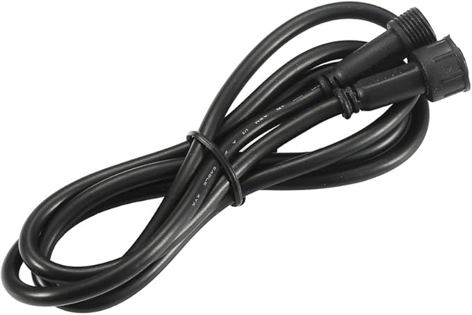 FVTLED 1m 3.28ft 2Pin Extension Cable Wire with Male and Female Connectors at Both Ends for Single Color LED Deck Light