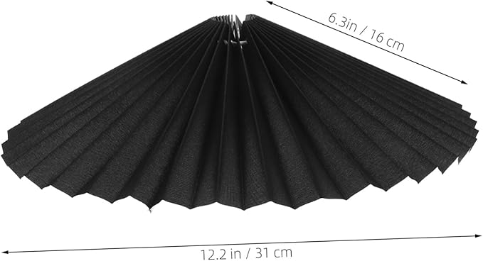 Homoyoyo Pleated Fabric Lampshade for Desk Lamp Small Table Lamp Cover Modern Lampshade for Home Decor