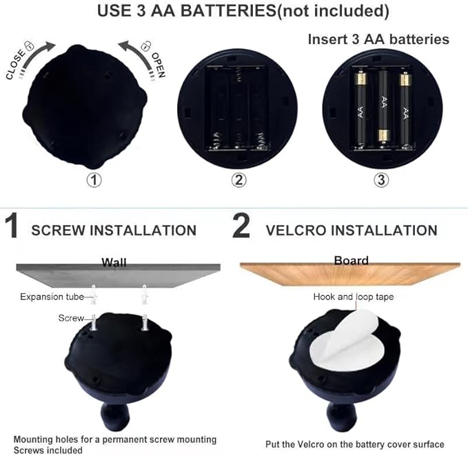 LED Spotlight, Battery Powered Picture Lights, Uplighting Indoor, Puck Lights with Remote, Small Spot Light for Wall Display Dartboard Painting Artwork Closet-Natural White