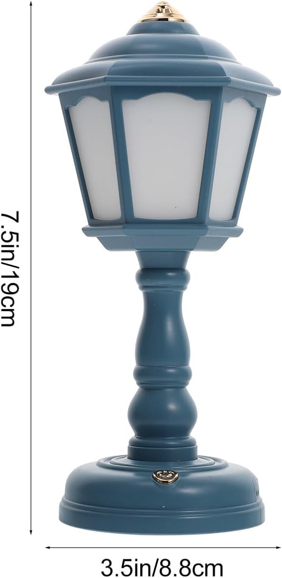 VALICLUD Retro Style Table Lamp Vintage Design USB Rechargeable Nightstand Lamp Level Dimming Mini Bedroom Decorative Light for Cozy Home Ambiance