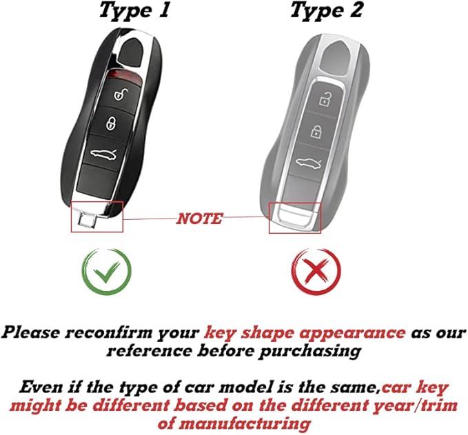 x xotic tech Pink Smart Remote Key Fob Protector Cover Shell Case Holder Compatible with Porsche Boxster Cayenne Panamera Cayman Macan Carrera 911 991 918 Spyder(Fits 3 Button)