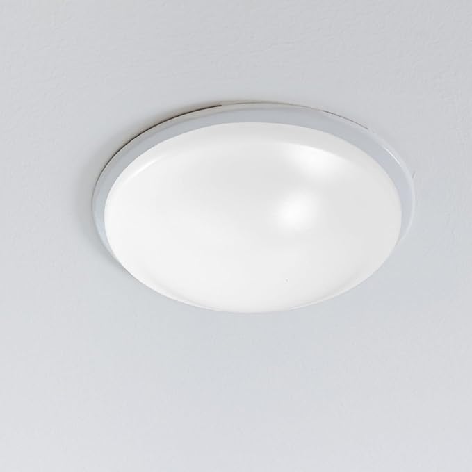 iplusmile Replacement Mushroom Ceil Shade, Plastic White Flush Mount Ceiling Light Cover Lamp Dustcovers for Wall Sconce Chandelier Lamps Ceiling Lighting Fixtures 18.7cm