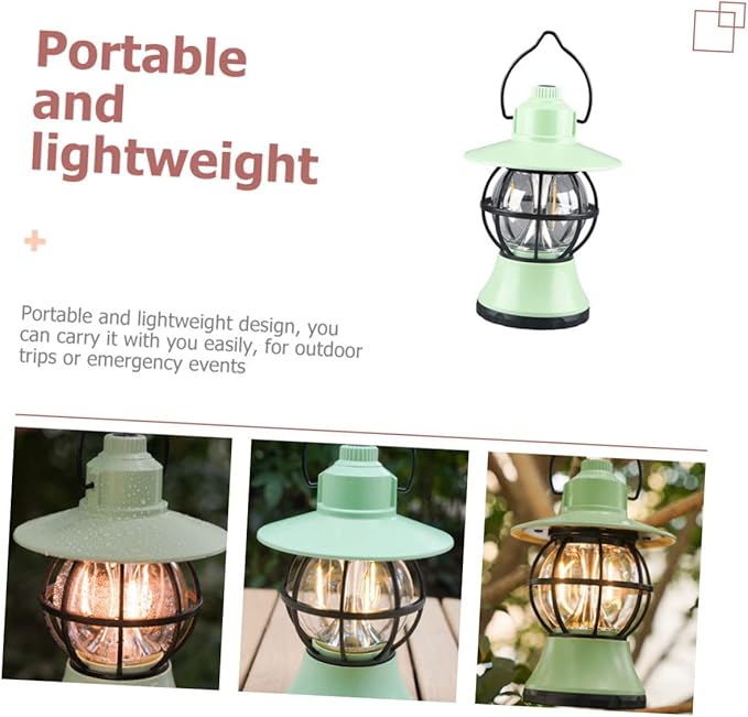 Cordless Lanterns Battery-Powered Led Camping Light Multi-use Outdoor Lantern for Camping Tents Hiking Emergency