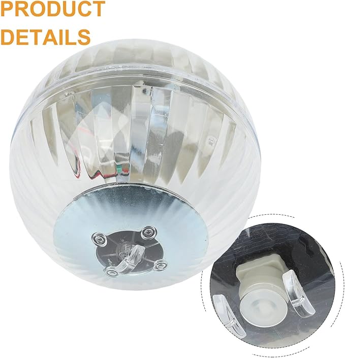 Solar Floating Pool Light, LED Color Changing Fountain Lamp, Waterproof ABS Plastic Pond Decor, Auto On/Off Night Lighting for Garden, Hot SPRINGs, Swimming