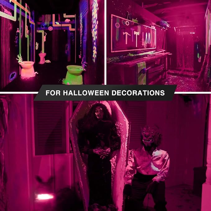 Bluex Bulbs 2 Pack LED A19 Pink Light Bulb - 9W (60Watt Equivalent) - E26 Base Pink LED Pink Bulb, Party Decoration, Porch, Home Lighting, Holiday Lighting, Decorative Illumination