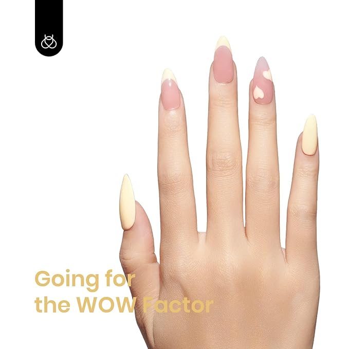 Beetles Pastel Yellow Gel Polish - Lemon Cheese 15ML/0.51Fl Oz, Yellow Gel Nail Polish, Soak Off UV LED Lamp Pastel Nails Art, Long-Lasting Manicure Salon DIY Home Easter Spring Nails