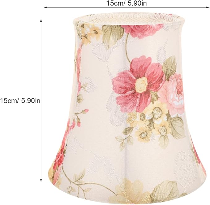 Table Lamp Shade Cloth Lamp Shade Pendant Light Shade Fabric Barrel Lampshade Clip On Bulb Lamp Cover Chandelier Lampshade Replacement for E27 Table Lamp Floor Lamp Wall Light