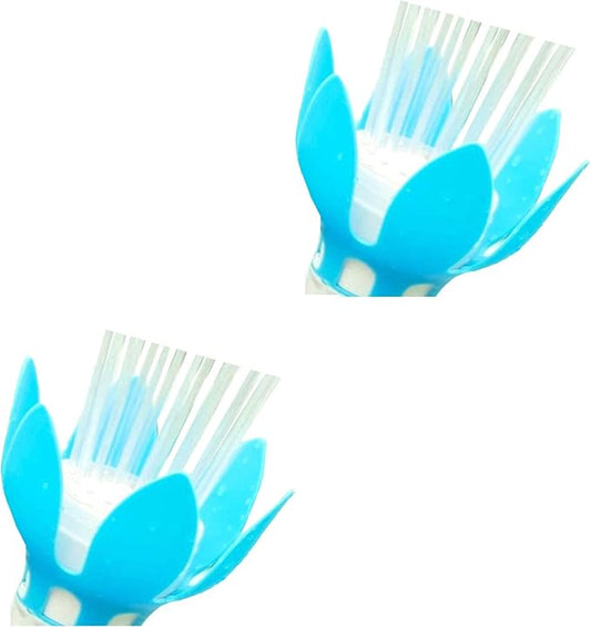Water Powered Swimming Accessory Sprinkler Aerates with Color Changing LED Light Bulb for Use with 1.5 Inch Outlets (2 Pack)