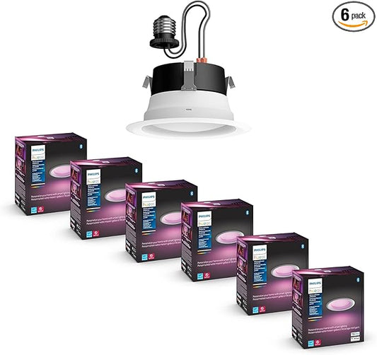 Hue WCA US 4" DL high Lumen - Pack of 6