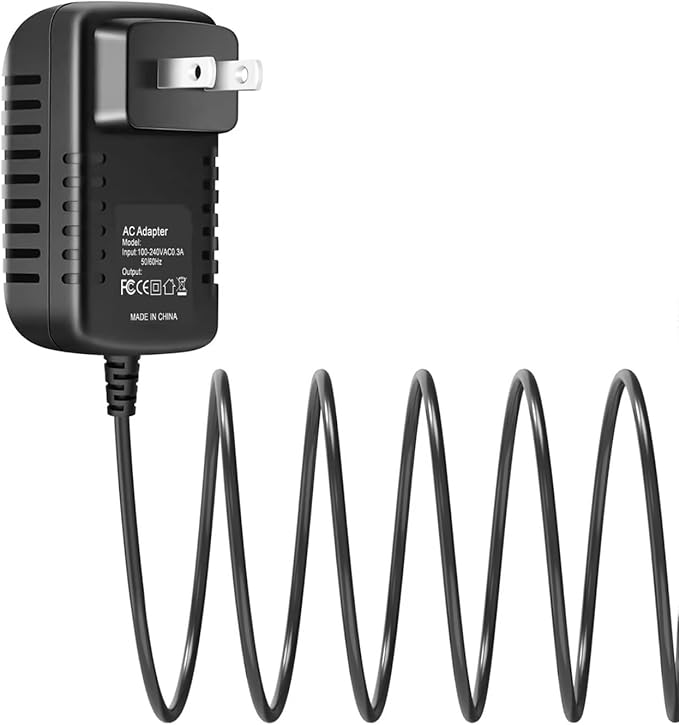 24V AC Adapter Charger Compatible with Govee H6078 RGBIC Floor Lamp LED Wi-Fi App Control Smart lamp Power Supply Cord Mains PSU