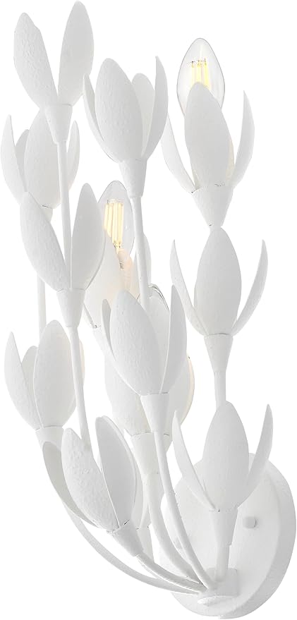 Hinkley Flora Medium Sconce, Textured Plaster