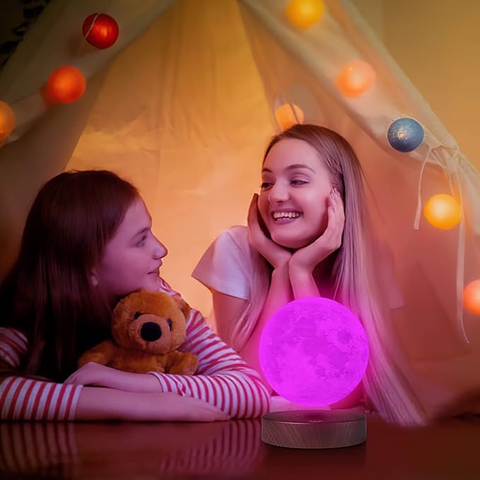 VGAzer Levitation Moon Lamp, 16 Colors Floating Night Light (Moon Lamp)