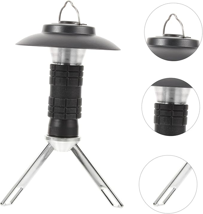 Rechargeable USB Camping Lantern Portable Multi-Function Tent Light with Battery Operated Cordless Design for Outdoor Hiking Emergency Use