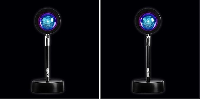 Urban Lifestyle LED Projector Lamp, Ultraviolet (Pack of 2)