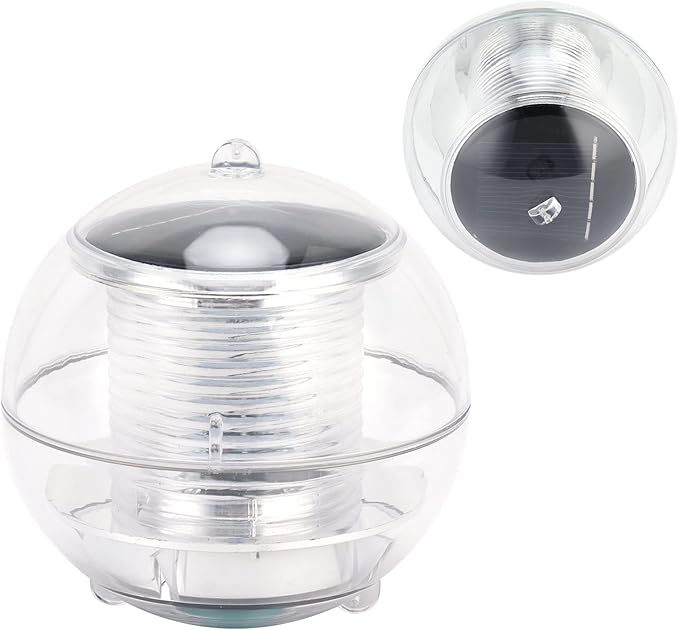 Horoper Solar Floating Pool Lights LED IP67 Waterproofs RGB Color Changing Light Solar Powered Floating Lamp for Lakes Fish Fountains