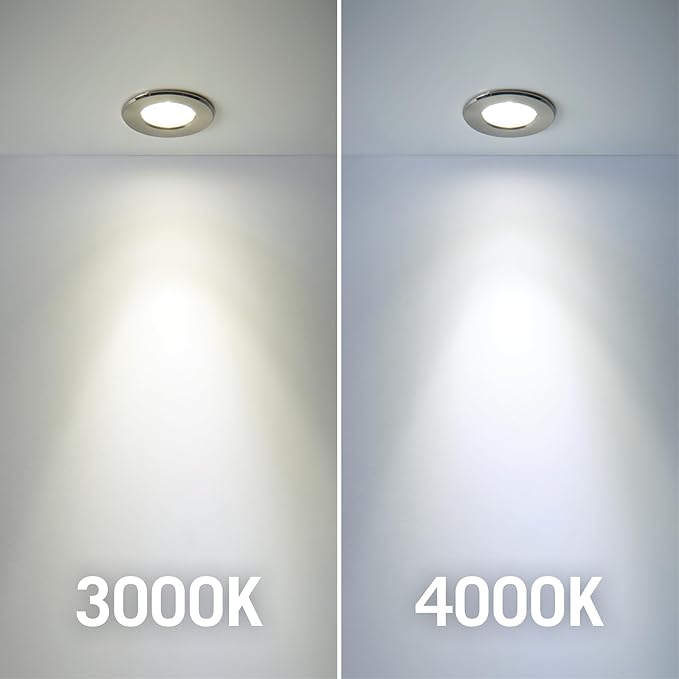 Armacost Lighting 211125 Recessed Mini Integrated LED Puck Lights, Soft Bright White (3000K) (Series 1)