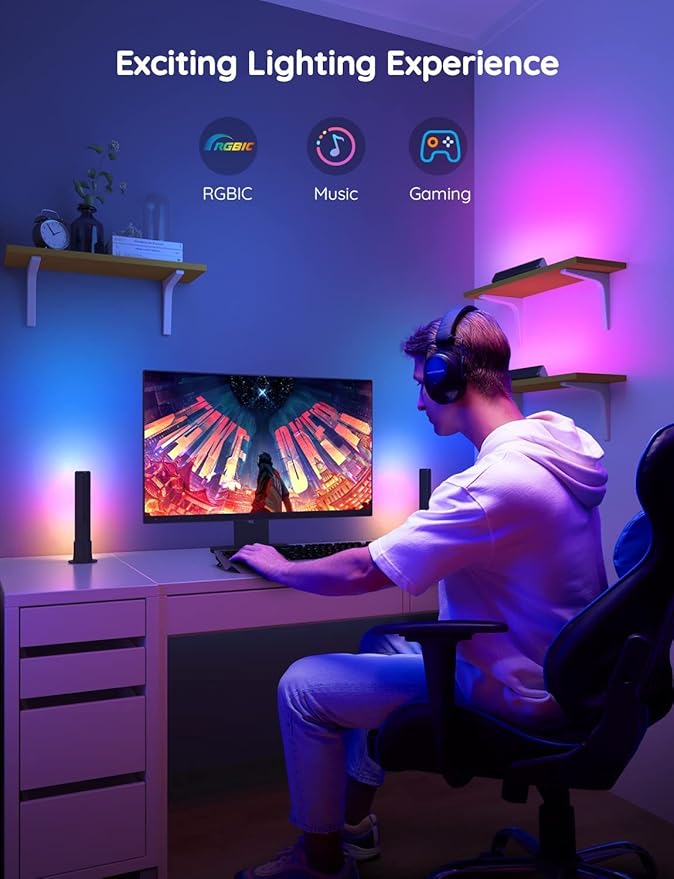 Govee Star Projector Lights Bundle Smart LED Light Bars