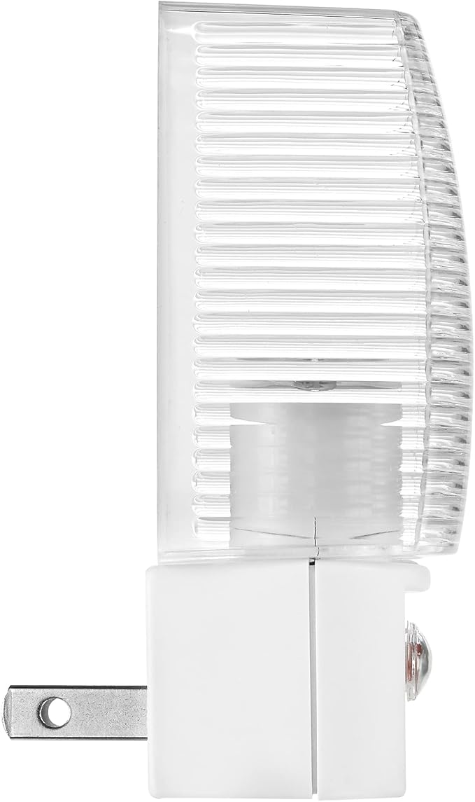 Maxxima MLN-16 LED Plug in Night Light - Features Auto Dusk to Dawn Sensor 5000K Daylight, 5 Lumens, Ideal for Bedroom, Bathroom, Hallway, and Senior Living Use - 4 Pack